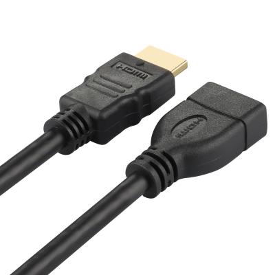 China COMPUTER ULT-Unite Amazon Hot Selling Black 50cm 4K HDMI Male to Female HDMI Adapter Extension Cable for Xbox PS4 HDTV Switch for sale