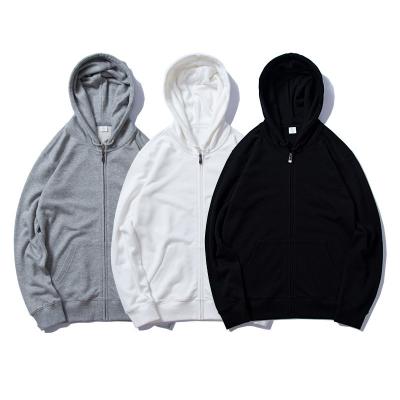 China Breathable Custom Fashionable Multiple Color Cotton Solid Essential Blank Hoodie For Men for sale