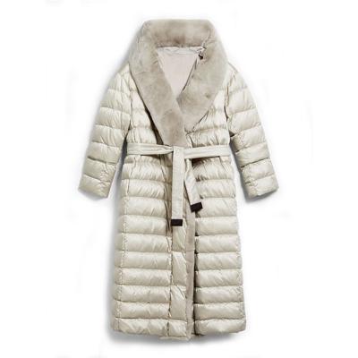 China Custom X Long Waterproof Women Waterproof Stylish Winter Clothes Dowm Stripper Jacket for sale