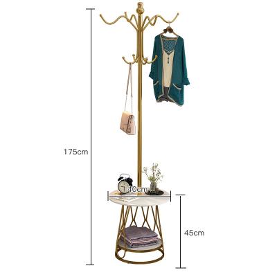 China Direct selling European minimalist living room factory style bedroom coat rack Nordic lightweight luxurious for sale