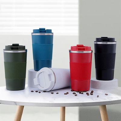 China Amzon Viable Hot Sale 304 Portable Car Thermos Cup Stainless Steel Tumblers for sale