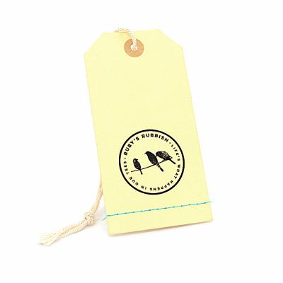 China Eco-Friendly Custom Hang Tag For Hair Bundles With Logo Printed And for sale