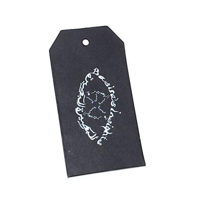 China Sustainable Hangtag For Clothing Depossed Craft Hang Tags With Own Logo Paper Garment Swing for sale