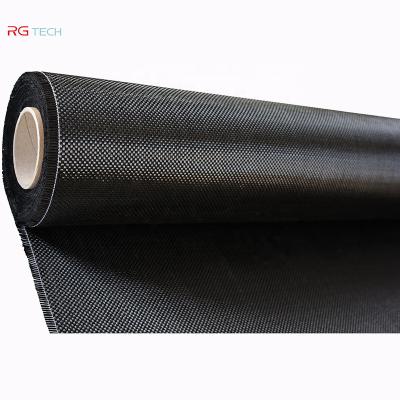 China Abrasion-resistant carbon fiber fabric twill prepreg 3K carbon fiber fabric 280gsm for sale