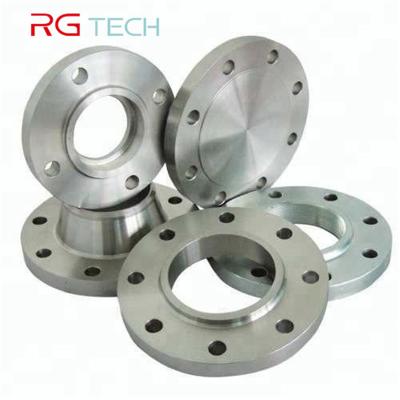 China EN10204.3.1 ANSI B16.5 Class150 Forged Titanium Flange Gr2 Flange for sale