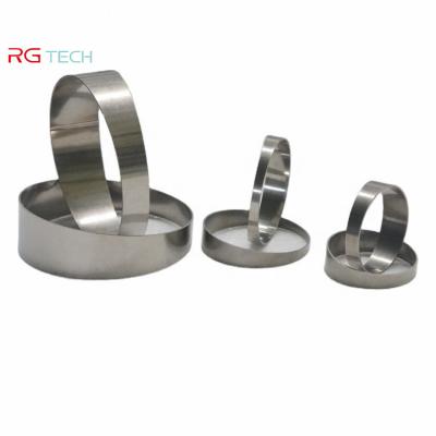 China EXHAUST High Quality Pure Titanium Gr1 Pie Cuts Different Size With 9 Degree Price Per Piece for sale