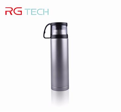 China Healthy Non-Toxic Titanium Water Bottle Double Walled Vacuum Insulated Sports for sale