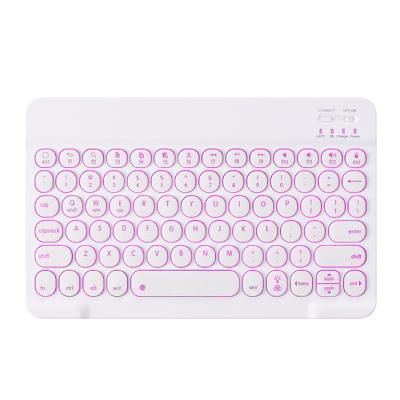 China Wireless Quality Guaranteed Mini Slim Portable Wireless Keyboard Colorful Keyboard For Android Phone for sale