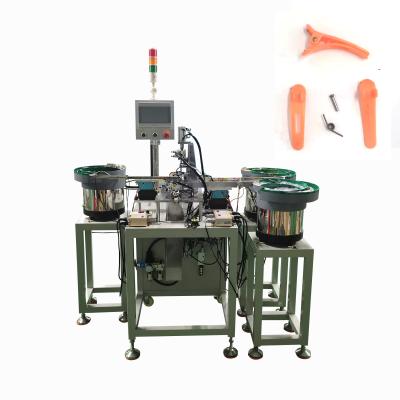 China Factory Mini Jaw Clips Plastic Claw Hairpin Clips Assembly Making Machine for sale