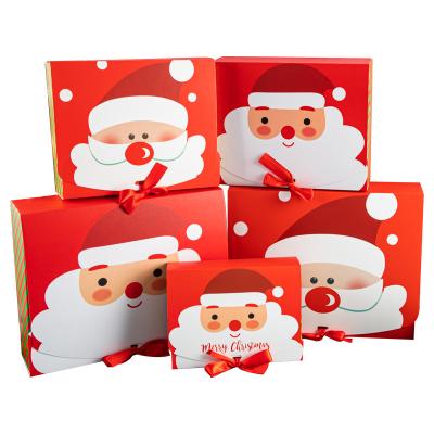 China New Recyclable Arrive High Quality Wholesale 2021 Chritsmas Paper Cookies Gift Box Chocolate Tissue Packaging Box for sale