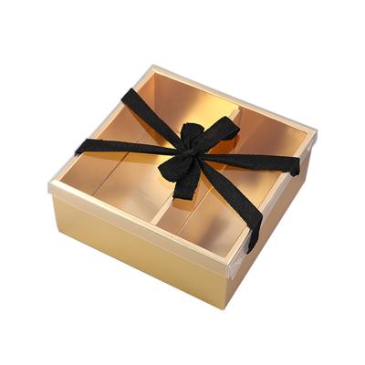 China Recycled Materials Custom Design Matte Black Large Rigid Paper Cardboard Gift Packaging Magnetic Folding Box For Wedding Dress for sale