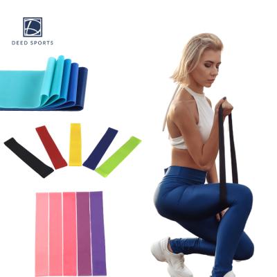 China Pull Up Fitness Power Bands Exercise Loop Pull Up Assist Bands Women Strength Training Yoga Resistance Band Te koop