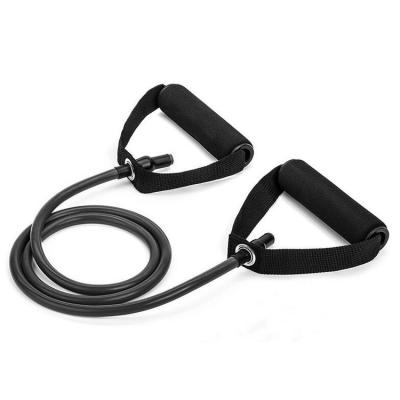 China Wholesale Tpe Fitness Elastic Pull Up set Single Black Exercise Home Resistance Bands Tubes zu verkaufen