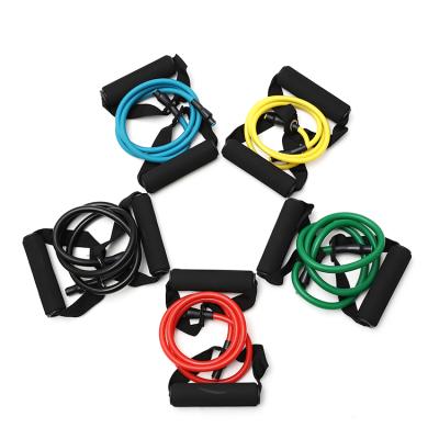 중국 Workout Tubes Training Bands Body Building Accessories Heavy Duty Exercise Resistance Band Set 판매용