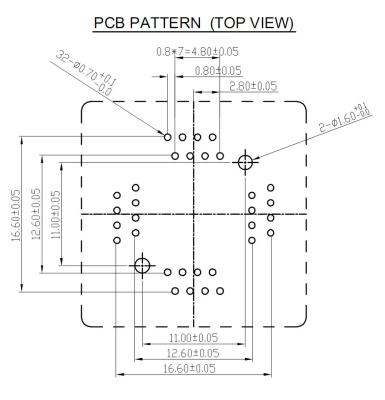 China QFP32 TQFP32 LQFP32 Burn in Socket IC51-0324-1498 Pin Pitch 0.8mm IC Body Size 7x7mm Test Socket Adapter for sale