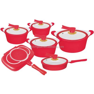 China Sustainable porcelain cookware set for sale