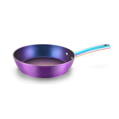 China Morden Non Forged 24cm Deluxe Aluminum Stick Frying Pan for sale