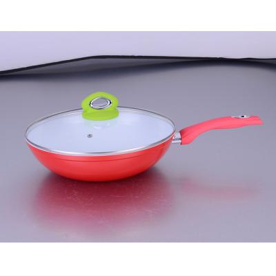 China Viable overstock/Stocklots/lot cookware/stock cookware set/ceramic kitchenware/aluminum frying pan for sale