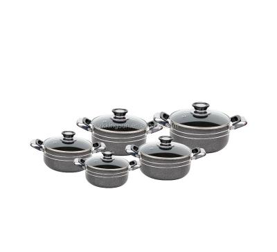 China Sustainable 10pcs Ceramic Liner Mayer Home Cookware for sale