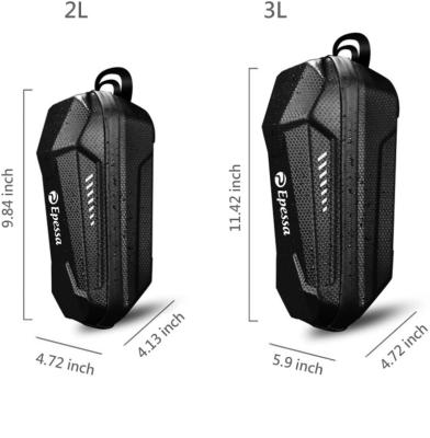 China Electric Folding Bag pro/pro2/m365/es/Max G30/Bike 1S EVA Hard Shell 3L Scooter Handle Bag Electric Bicycle Bar Handle Bag Eva Hard Case Wild Man Storage for sale