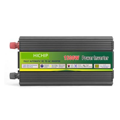 China 1500W Modified Sine Wave Hybrid Solar Power Inverter Charger 327*150*76mm for sale