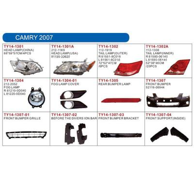 China lamp and auto body parts for CAMRY 2006-2007 CAMRY 2006-2007 for sale