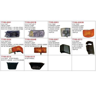 China lamp and auto body parts for DYNA 1985-1986 DYNA 1985-1986 for sale