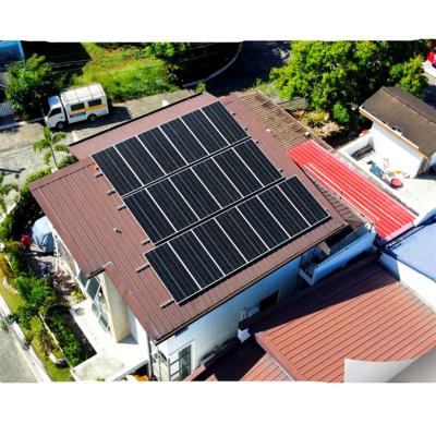 China Home Hybrid Photovoltaic High Efficiency On Grid Energy Storage System 5KW 10KW 20KW Home Solar Power System for sale