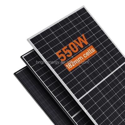 China Commercial 550W Solar Panels For Rooftop And House 540W 550W 560W High Output Power Mono Solar Panels For Sale for sale