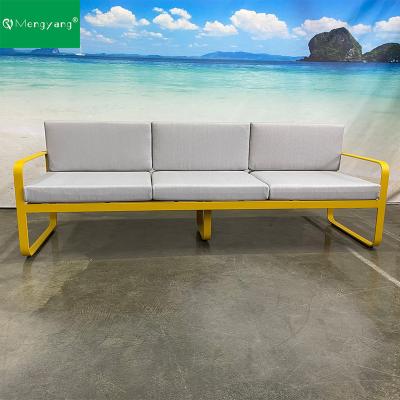 China Modern Outdoor Modern Furniture Sofa Garden Design Leisure Sofa Recliner Set Outdoor Sunroom Sofa Set for sale