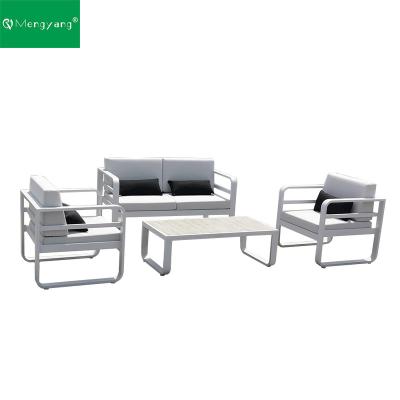 China Modern Luxury Modern Aluminum Furniture Garden Sofa Set Aluminum Outdoor Patio Sofa Hotel Villa Villa Sofa for sale