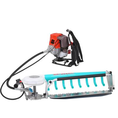 China Backpack Type Gasoline Tea Picker Four Stroke Hedge Hotels Trimmer for sale