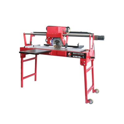 China Stone Saw New Type 2300w 5500rpm 1200mm Automatic Cutting Water Tile Cutter Desktop Cutting Machine for sale