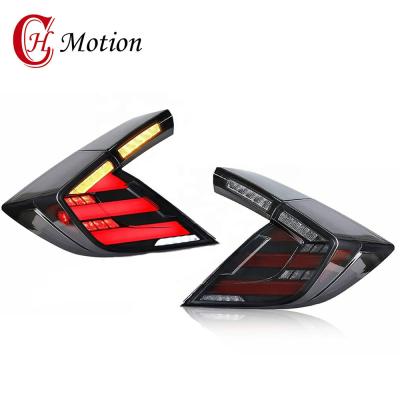 China Autolamp HCmotion Modified Factory Wholesale V1 2016-2020 Tailgate Sedan Tailgate Animation Rear Lights Assembly LED DRL FK7 FK8 Lam For Honda Civic for sale