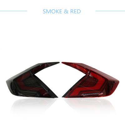 China Autolamp HCmotion Factory Animation V2 Rear LED 2016 Modified Rear Lamp 2017 2018 2019 2020 10th Sedan Assembly Tail Lights For Honda Civic for sale