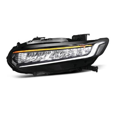 China 2018 Automotive Led Headlight HCmotion Factory Accessories GEN Front Lamp Sedan 10th 2019 2020 2021 Full LED Headlights For Honda Accord for sale