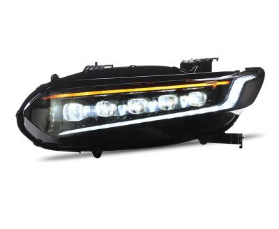 China 2018 Auto Led Headlight HCmotion Factory Manufacturer 10th GEN Front Lamp Sedan Assembly 2019 2020 2021 Full LED Headlights For Honda Accord for sale