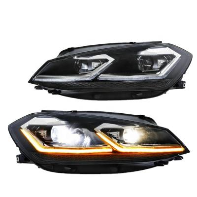 China Modified Autolamp HCmotion L Type 7.5 GTI Style LED Front Lights 2018-UP Xenon Head Lamp MK7.5 Sequential Headlights For VW Golf 7.5 for sale