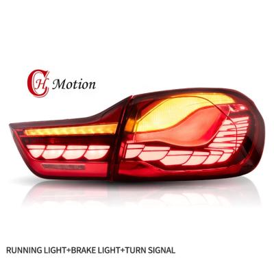 China Factory PMMA+ABS+Aluminum HCMotion 4 series gts f32 style oled tail lights 420i 420d 425d 430d 2014-2020 f33 f36 f83 f82 rear lamp for BMW M4 for sale