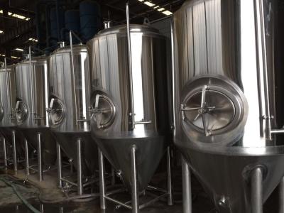 China Stainless Steel Conical Shape Brewhouse Fermenter Beer Fermentation Tank for sale