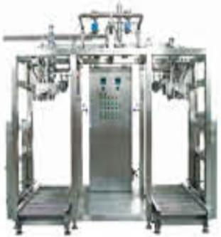 China PLC Automatic Control Beverage Drum Aseptic Bag Filling Machine for sale