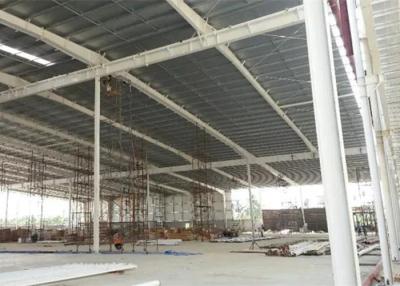 China Casa pré-fabricada industrial comercial da construção civil da armação de aço de Q355 Q235 à venda