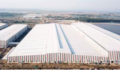 China Light Weight Modern Steel Structure Water Processing Factory Used For Workshop for sale