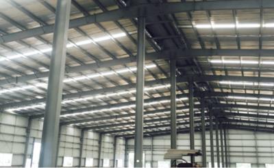 China Light Weight Steel Frame Chocolate Processing Factory Of Steel Structure Construction for sale