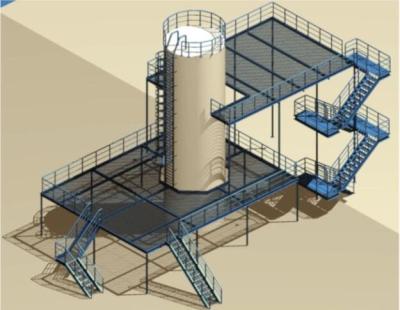 China Plataforma de acero flexible del equipo de la plataforma altamente durable de la estructura de acero en venta