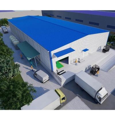 China Fabriek Prefabricated Steel Structure Workshop Industrieel gebouw Te koop