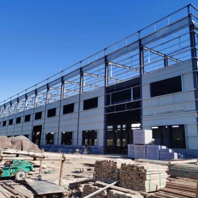 China Fast Assembled Prefabricated Steel Structure Workshop For Industrial Use for sale