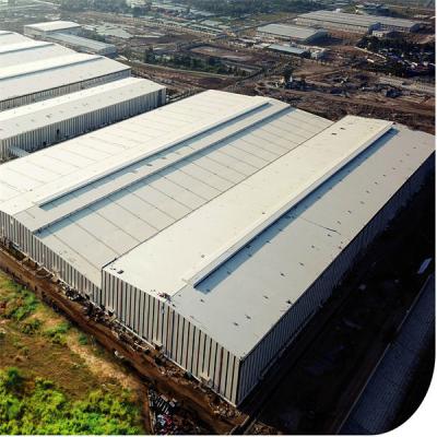 China Customized C Section Steel Structure Workshop With Sandwich Panel Roof And Wall Panel for sale