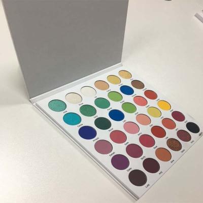 China ISO 22716 paleta del sombreador de ojos del maquillaje de 36 colores para los tonos de piel calientes en venta