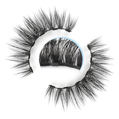 Κίνα φυσικά ψεύτικα Eyelashes μήκους 27mm μαγνητικά μαστίγια Faux με το σκάφος της γραμμής προς πώληση